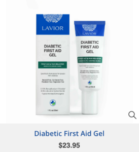 Lavior Diabetic First Aid Gel 